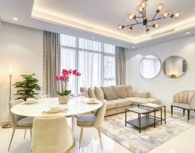 Безупречные двуспальные апартаменты в Paramount Tower Hotel And Residence Business Bay